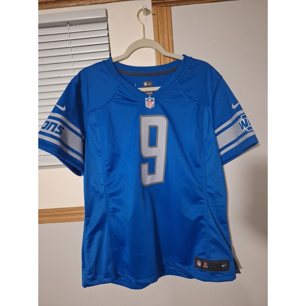 Nike Lions Detroit NFL Matthew Stafford #9 Football Jersey - Sz XXL